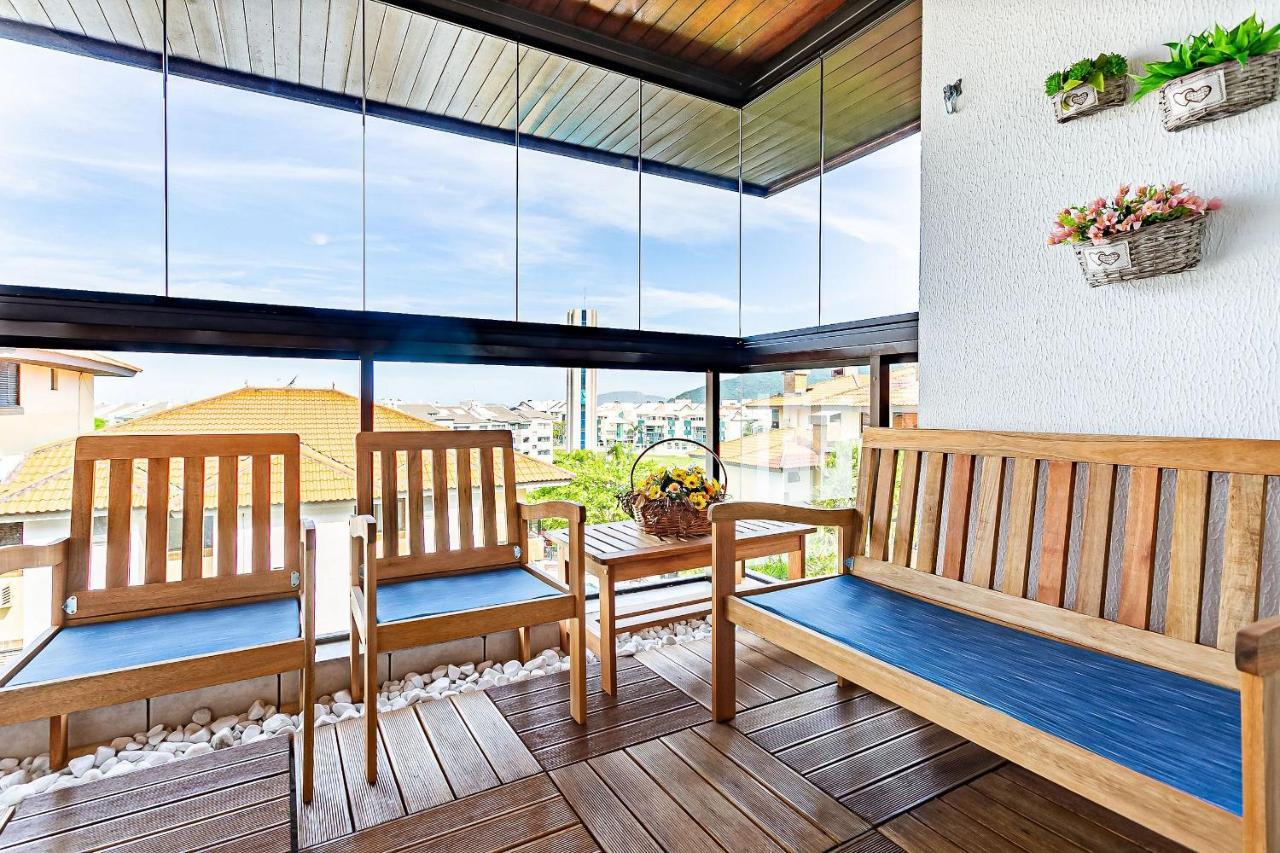 Apto Com Sacada E Churrasq 260M Praia Brava Coi302 Florianópolis Eksteriør billede